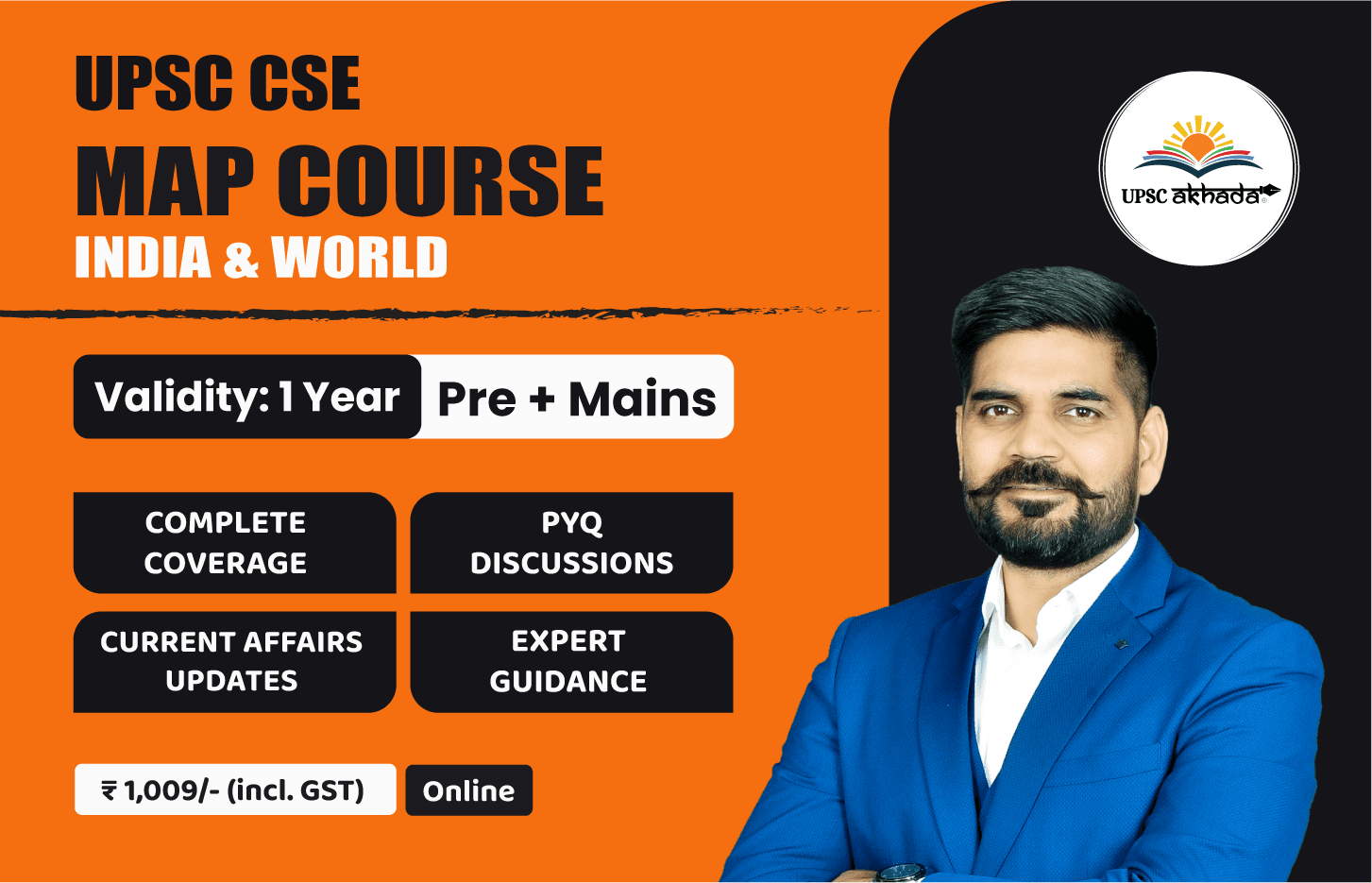 UPSC Geography and Mapping Course 2025 course image