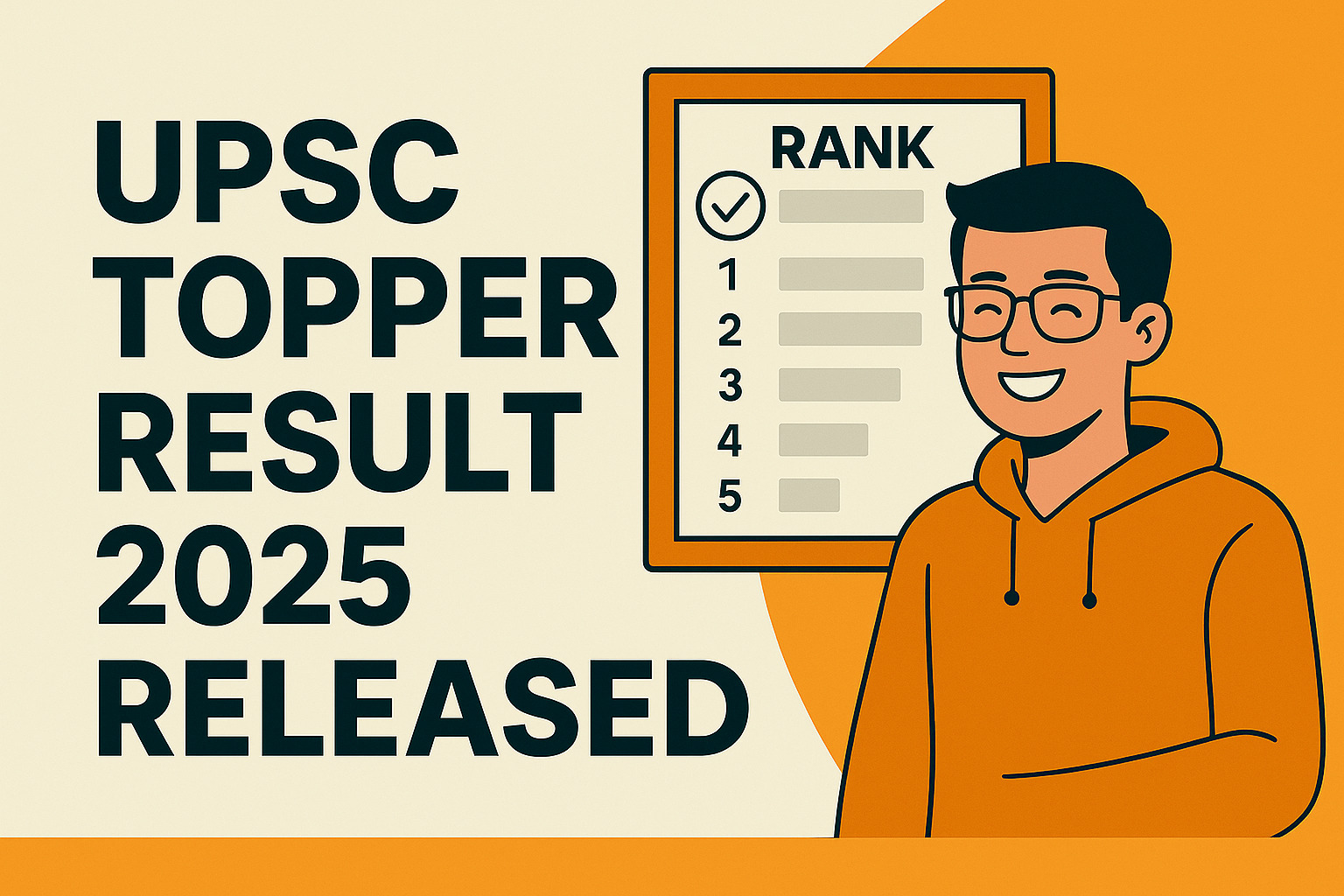 UPSC Topper result
